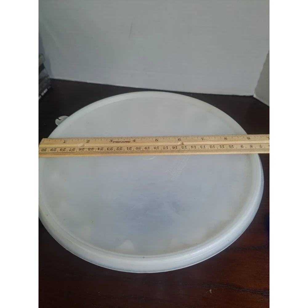 Vintage Tupperware White Jello Ice Mold